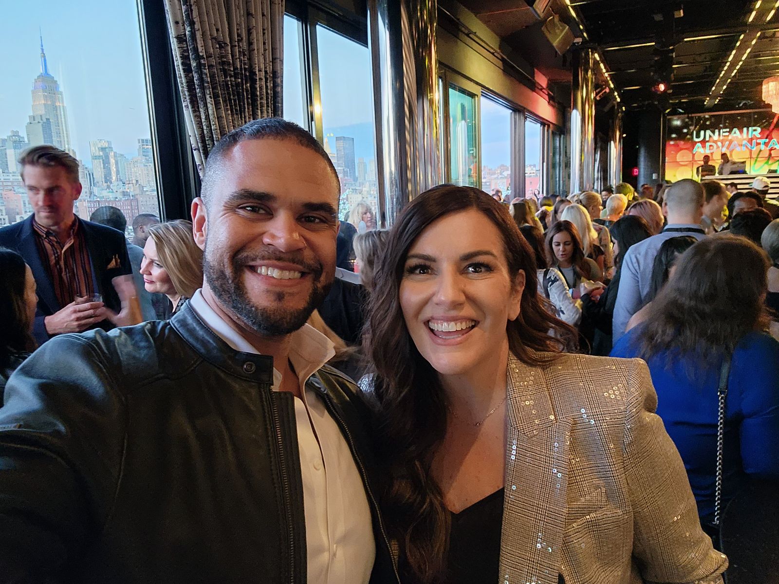 Michael Anthony with Amy Porterfield