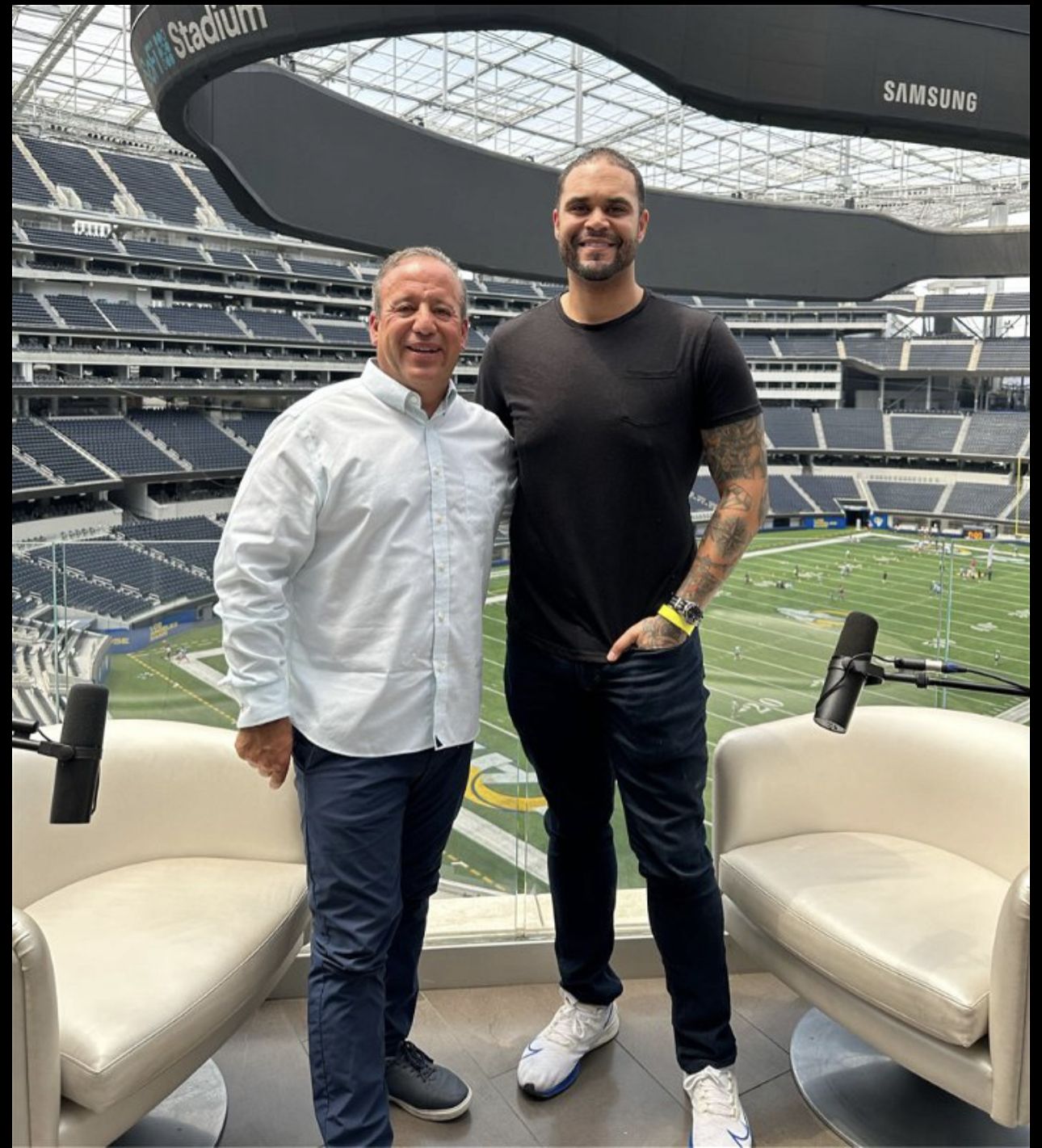 Michael Anthony with David Meltzer