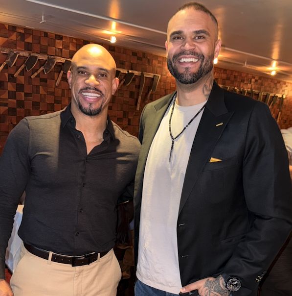 Michael Anthony with Jeremy Anderson
